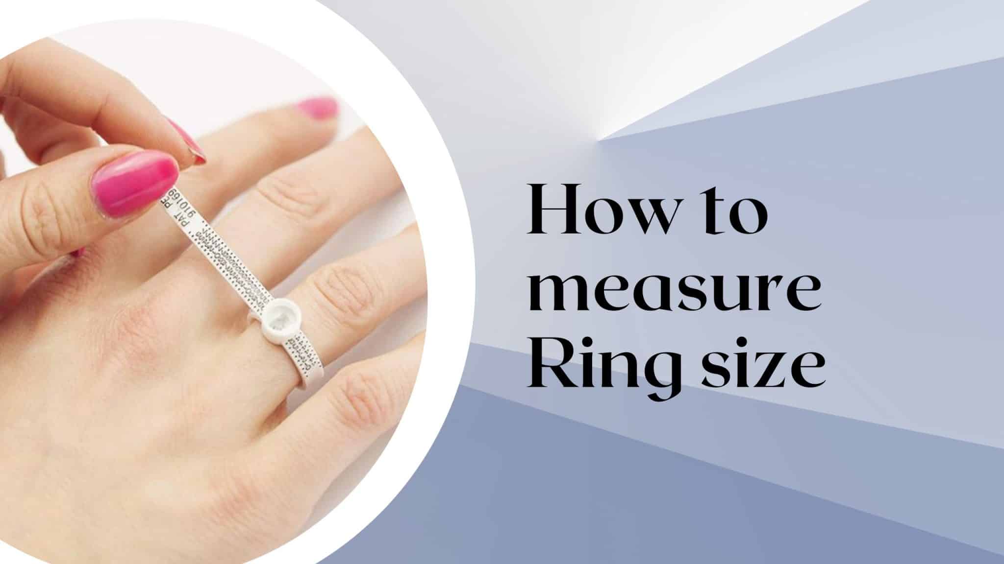 How to Measure Ring Size Brilliant Method Revealed TrendMantra